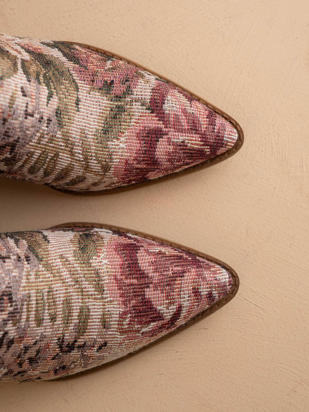 Mauve Tapestry Western Boot